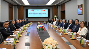 Muhsin Şentürk Başsavcı Aliyev'i ağırladı! Heyetler arası fikir alışverişinde bulunuldu