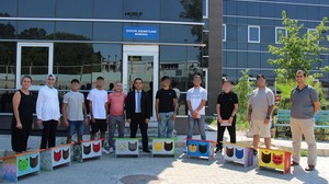 İzmir'den örnek uygulama! Çocuk yükümlüler kedi evleri yaptı