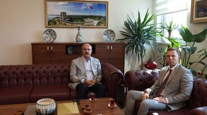 Başsavcı Gürdoğan'dan Çanakkale Valisine ziyaret!
