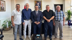 Yargıtay Onursal Başkanı Cirit'ten Burhaniye Kaymakamı Atilla'ya ziyaret!