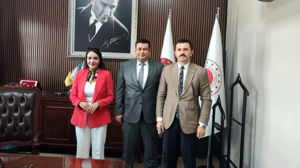 Kaymakam Coşkun'dan Patnos adliyesine ziyaret