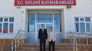 Başsavcı Akman’dan Kaymakam Bulut’a ziyaret!