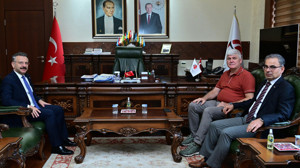 Danıştay Üyesi Sınmaz ve Başsavcı Vekili Özel'den Vali Aksoy'a ziyaret