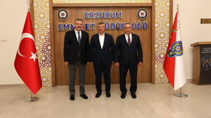 Başsavcı Bingül ve Yargıtay Üyesi Çiçekli’den Erzurum’da protokol ziyaretleri