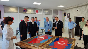 HSK Başmüfettişleri İle Başsavcı Aksoy atölyeleri gezdi! Çalışmalar hakkında bilgi alındı