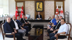 MESİAD Yönetimi, Mersin Cumhuriyet Başsavcısı Ahmet Çelikkol’a hayırlı olsun ziyareti