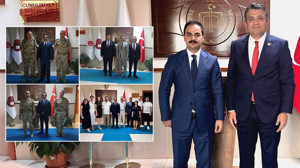 Başsavcı Taner Gül'e hoş geldin ziyaretleri! İlçenin yöneticilerini makamında ağırladı