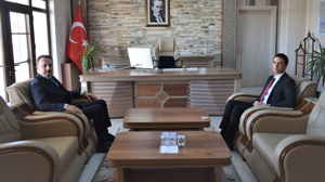 Başsavcı Yıldızoğlu’ndan Kaymakam Bulgur’a nezaket ziyareti