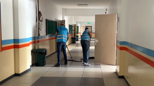 Yükümlüler okulları yeni sezona hazırlıyor! "Çocuklara hizmet verdiğim için mutluyum"