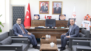 Başsavcı Özbey'den Dr. Emre Asiltürk'e ziyaret!