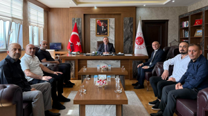 Gebze Esnaf ve Sanatkârlar Odası’ndan Başsavcı Uslu’ya hayırlı olsun ziyareti