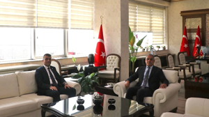 Baro Başkanı Özdemir'den Başsavcı Çelikkol'a nezaket ziyareti