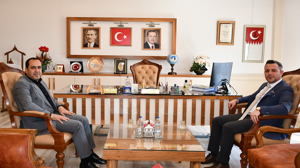 Başsavcı Emre Us’dan Başkan Begit’e nezaket ziyareti