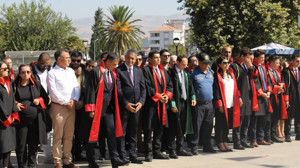 Alaşehir'de yeni adli yıl resepsiyonla kutlandı! Başsavcı Tuncay hukukun üstünlüğüne dikkat çekti