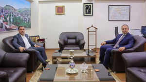 Vali Mustafa Eldivan Başsavcı Burak Yılmaz ile görüştü