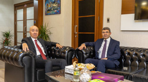 Başdanışman Aslan'dan HSK'ya ziyaret! Aydoğdu ve Yüksel'e başarılar diledi