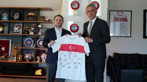 Başsavcı Akın Gürlek'ten TFF'ye ziyaret