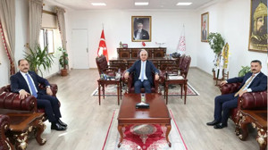 Başsavcılar ile savcılardan Vali Avni Çakır'a ziyaret! Fikir alışverişinde bulunuldu