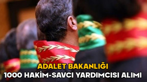 Adalet Bakanlığı 1000 hakim-savcı yardımcısı alımı 2025 || Bin hakim-savcı yardımcısı alımı sınavı ne zaman?