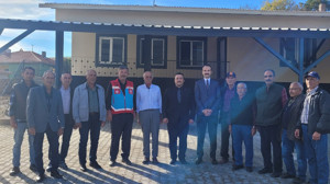 Kaymakam ile Başsavcı köy okullarını inceledi! İdareci ve öğretmenlerden bilgi aldılar