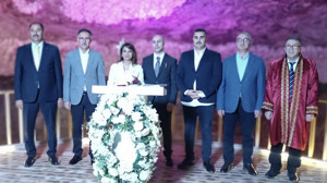 Savcı Karaca ve HSK Müfettişi Yavuz'un mutlu günü! Başsavcı Dede ve Komisyon Başkanı Öztürk şahitlik etti