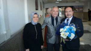 Tarsus Adliyesi ziyaretinde büyük vefa! HSK Üyesi Ateş'i böyle karşıladı