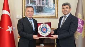 HSK Başkan Vekili Aydoğdu'dan Danıştay Başsavcısı Erkan'a ziyaret