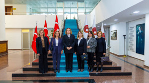 Adaletin kadınları HSK'da buluştu! Havvanur Yurtsever, makamında ağırladı