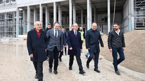 Vali Yavuz ve Başsavcı Mete’den Malatya Adliyesi inşaatında inceleme