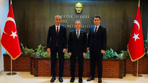 Başsavcı Erkan'dan Kaymakam Rüstemoğlu'na ziyaret