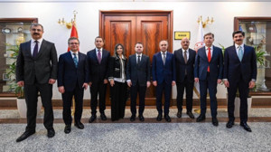 Hakimler ve Savcılar Kurulu Genel Sekreterliğinden Adalet Bakanı Gürlek'e ziyaret