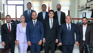 Başsavcı Demir'den Baroya ziyaret! Fikir alışverişinde bulunuldu