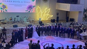 Yargı camiası bu düğünde buluştu! Yüksek yargı şahitlik etti