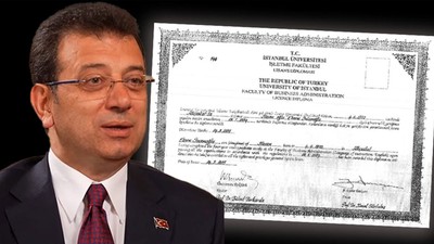 Ekrem İmamoğlu'nun üniversite diploması iptal edildi