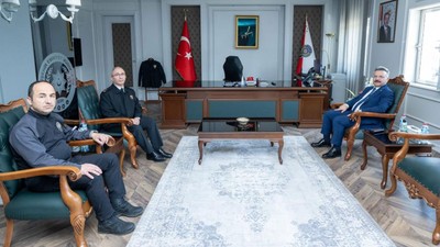 İl Emniyet Müdürü Yılmaz'a taziye ziyaretleri sürüyor