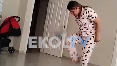 Görüntüler kan dondurdu! Fatih'te Özbek bakıcı dehşeti