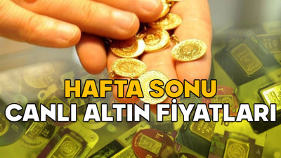 HAFTA SONU CANLI ALTIN FİYATLARI 3 MAYIS 2025 || Gram altın ve çeyrek altın fiyatları bugün ne kadar oldu?