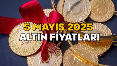 ALTIN FİYATLARI TAM GAZ! 5 Mayıs 2025 gram altın, çeyrek altın, yarım altın, tam altın fiyatları ne kadar?