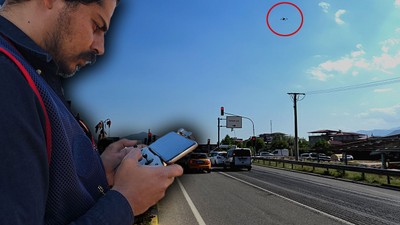 Bu kez cezayı yerden değil havadan yediler! Kimse fark edemedi...