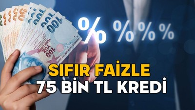FAİZSİZ KREDİ YARIŞINDA BANKALAR VİTES YÜKSELTTİ! Sıfır faizle 75 bin TL’ye varan kredi fırsatı.