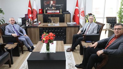 Başsavcı Ünalan’a taziye ziyareti