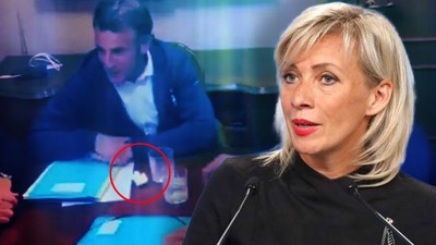 Macron uyuşturucu mu saklıyordu? Zaharova'dan gündemi sarsacak açıklama