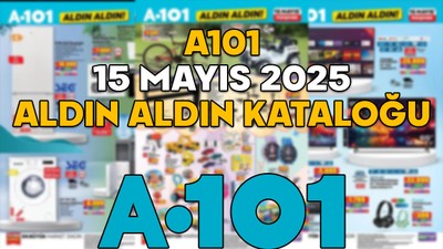 A101 15 MAYIS KATALOĞU 2025 || Bu Perşembe “Aldın Aldın” kataloğunda neler var? İşte 15 Mayıs 2025 A101 indirimli ürünler listesi