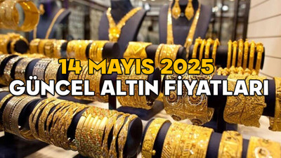 GÜNCEL ALTIN FİYATLARI 14 MAYIS 2025 || Gram altın, çeyrek altın, yarım altın, tam altın fiyatları bugün ne kadar?