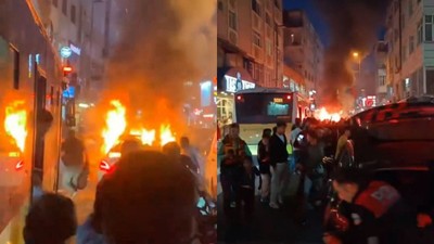 Kutlamalara gölge düştü! Havai fişek araçta bomba gibi patladı