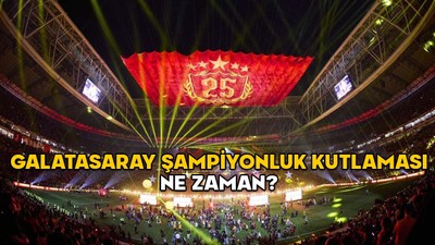 GALATASARAY ŞAMPİYONLUK KUTLAMASI NE ZAMAN 2025? GS Yenikapı kutlamasında hangi sanatçılar olacak?