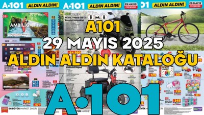 A101 29 MAYIS KATALOĞU 2025 || Bu Perşembe A101’de Benzinli Motosiklet indirimde! 29 Mayıs 2025 A101 indirimli ürünler listesi