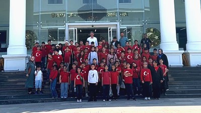Minik öğrencilerin adliye gezisi! Yargı sistemiyle ilk kez tanıştılar