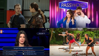 8 HAZİRAN 2025 PAZAR REYTİNG SONUÇLARI AÇIKLANDI! Teşkilat, Survivor, Password, Kim Milyoner Olmak İster. Dün en çok ne izlendi?