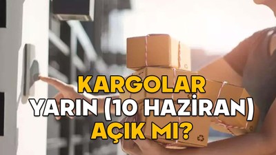 KARGOLAR YARIN (10 HAZİRAN) AÇIK MI? PTT, MNG (DHL), Aras, Yurtiçi Kargo ne zaman dağıtıma çıkacak?